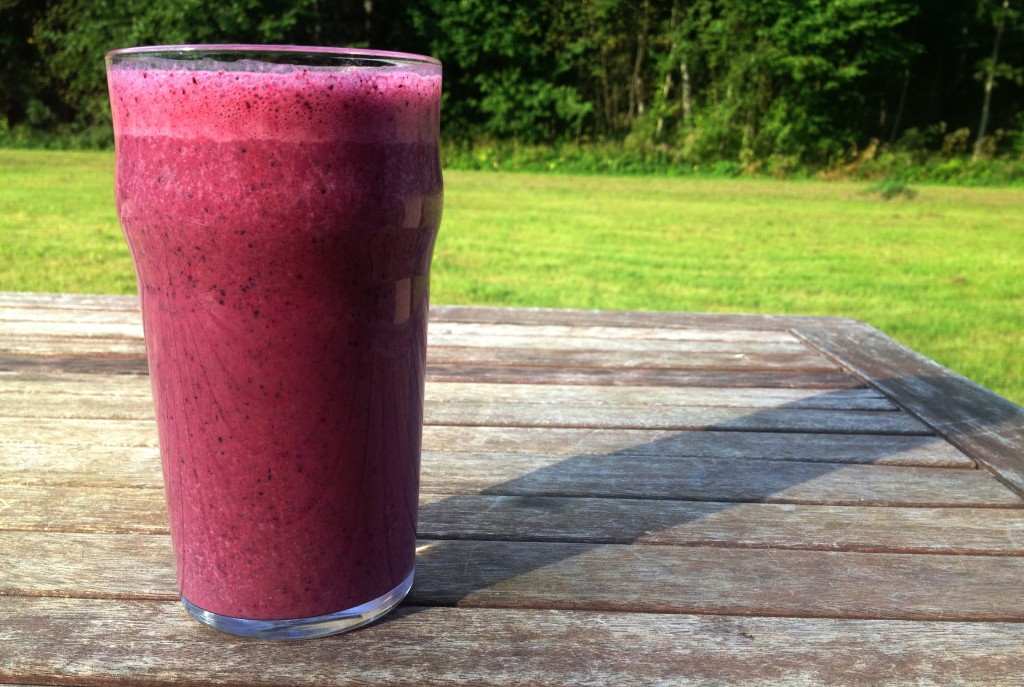 Banaani-mustikasmuuti